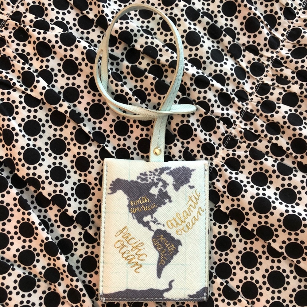 Rifle Paper Co. for Anthropologie luggage tag